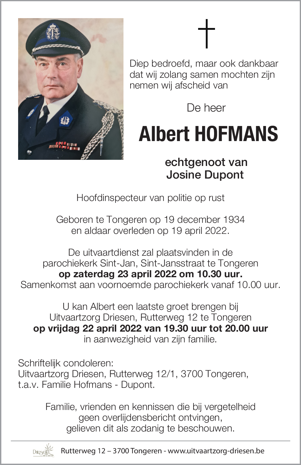 Albert Hofmans