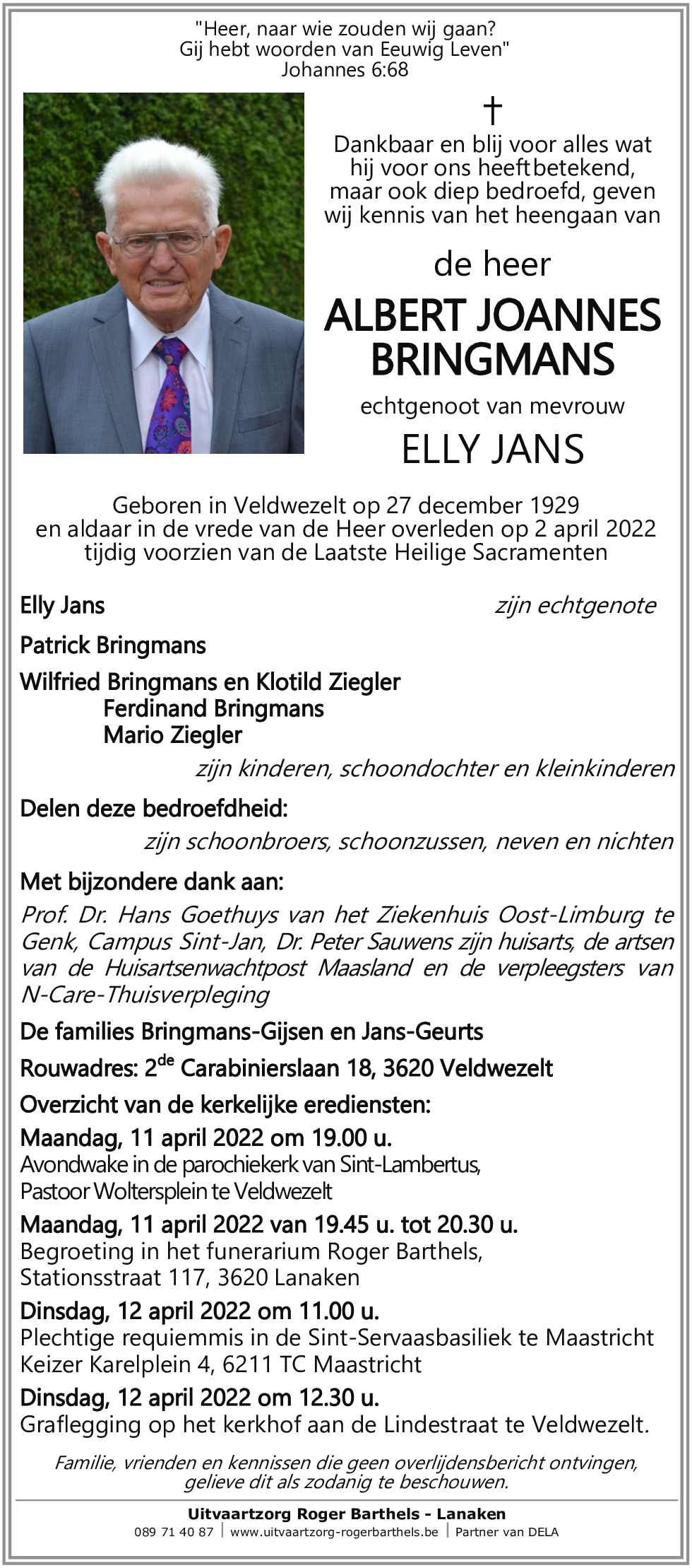 Albert Joannes Bringmans