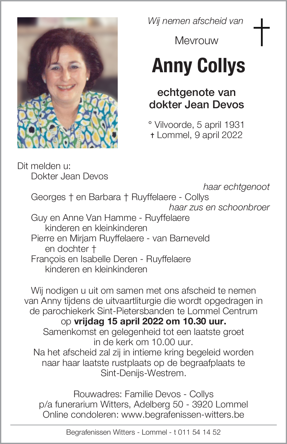 Anny Collys