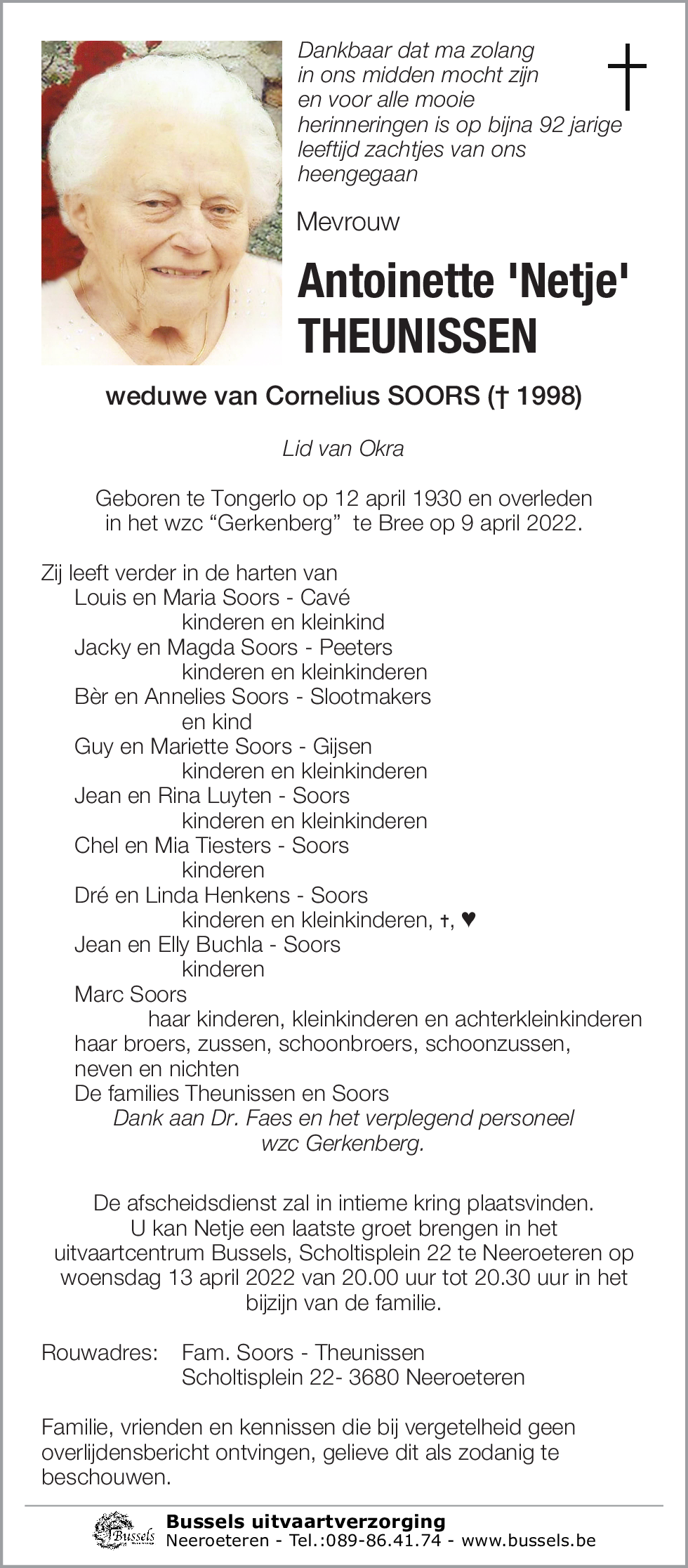 Antoinette THEUNISSEN