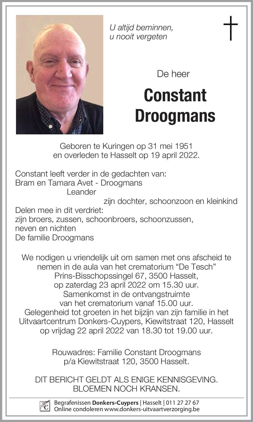 Constant Droogmans