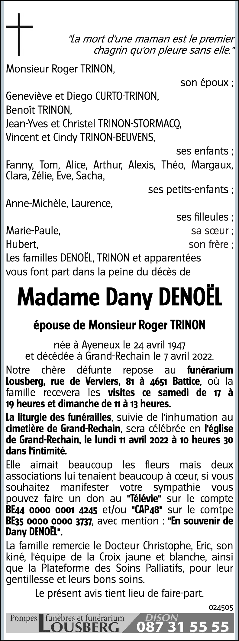 Dany TRINON-DENOËL