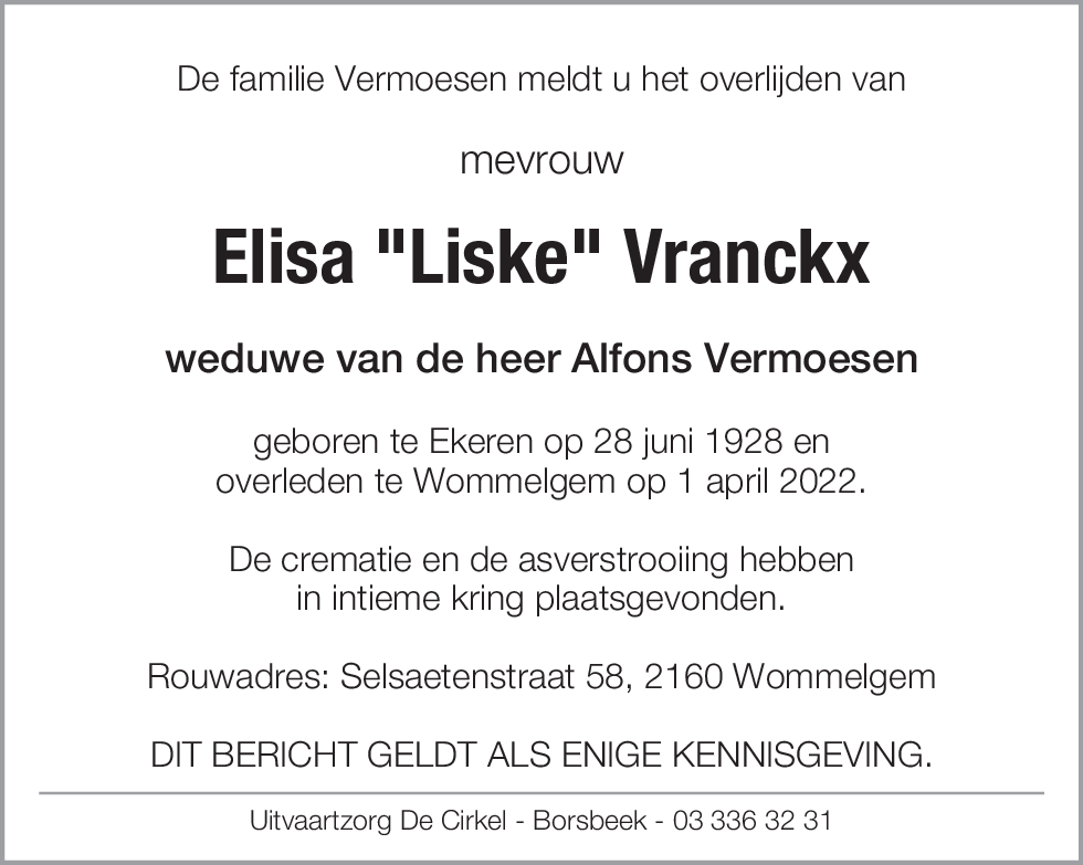 Elisa Vranckx