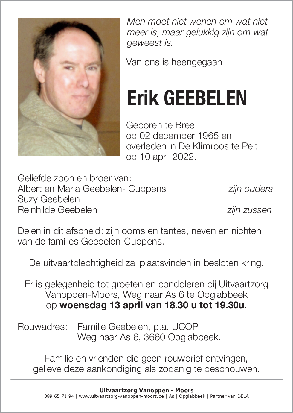 Erik Geebelen