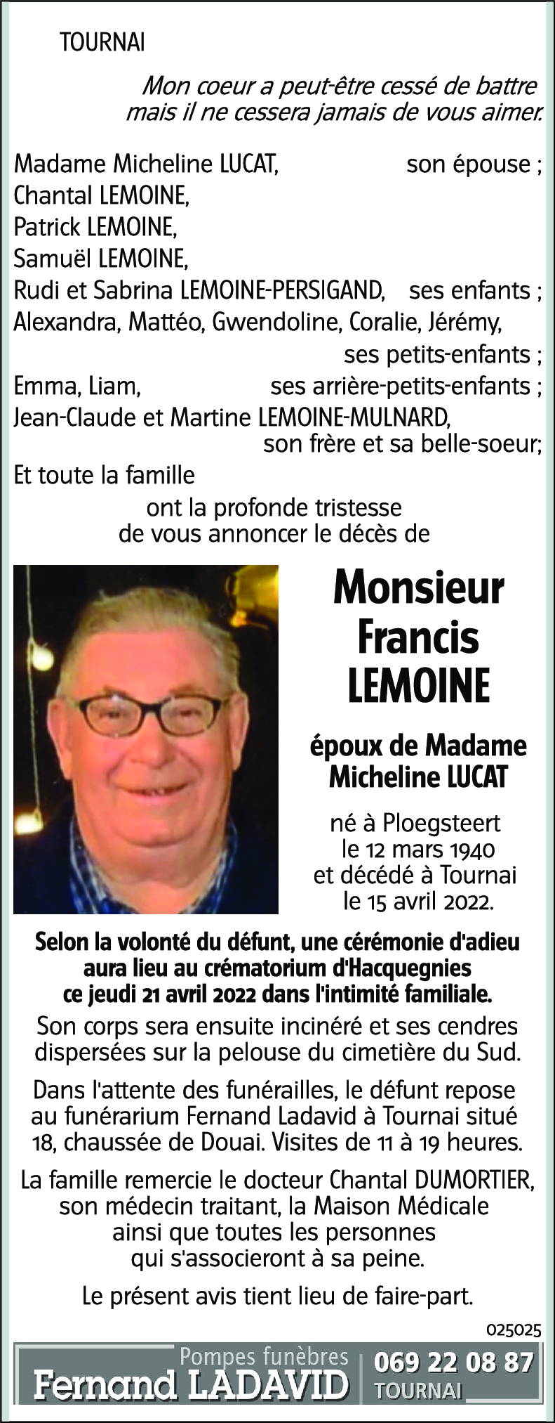 Francis LEMOINE
