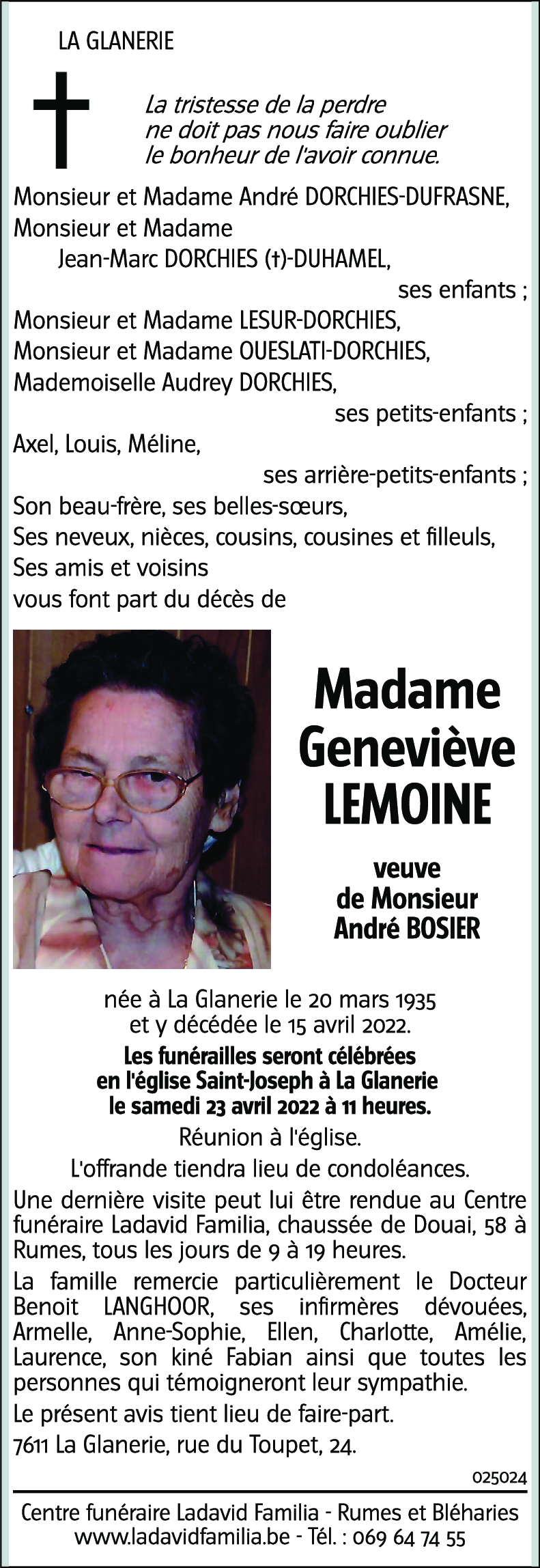 Geneviève LEMOINE