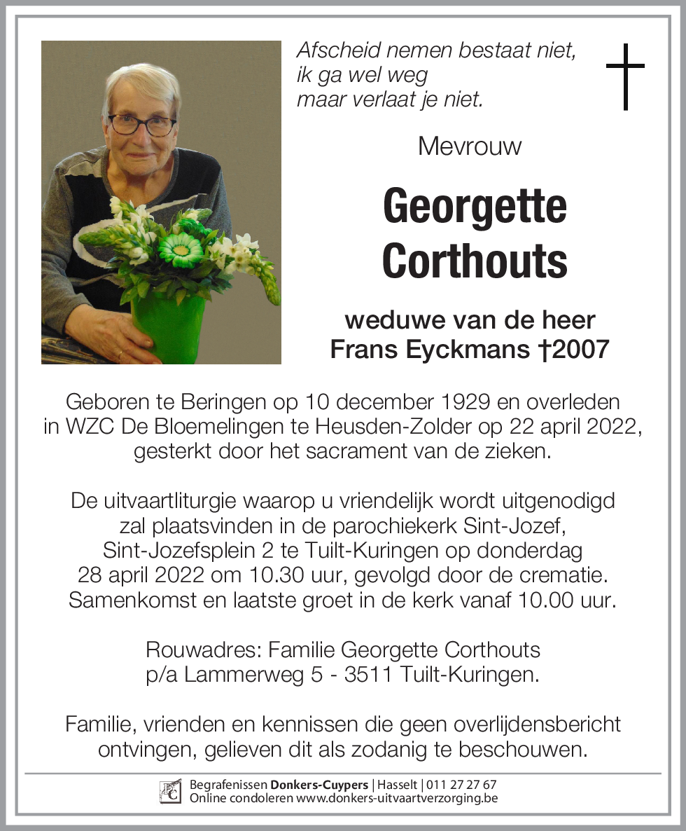 Georgette Corthouts