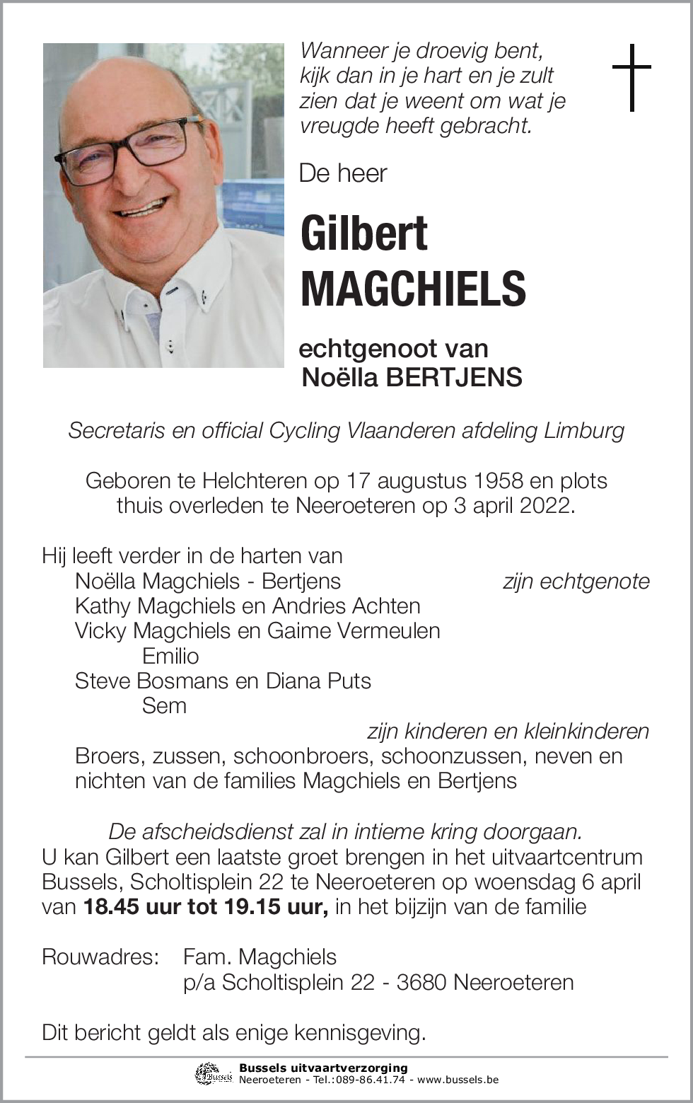 Gilbert MAGCHIELS