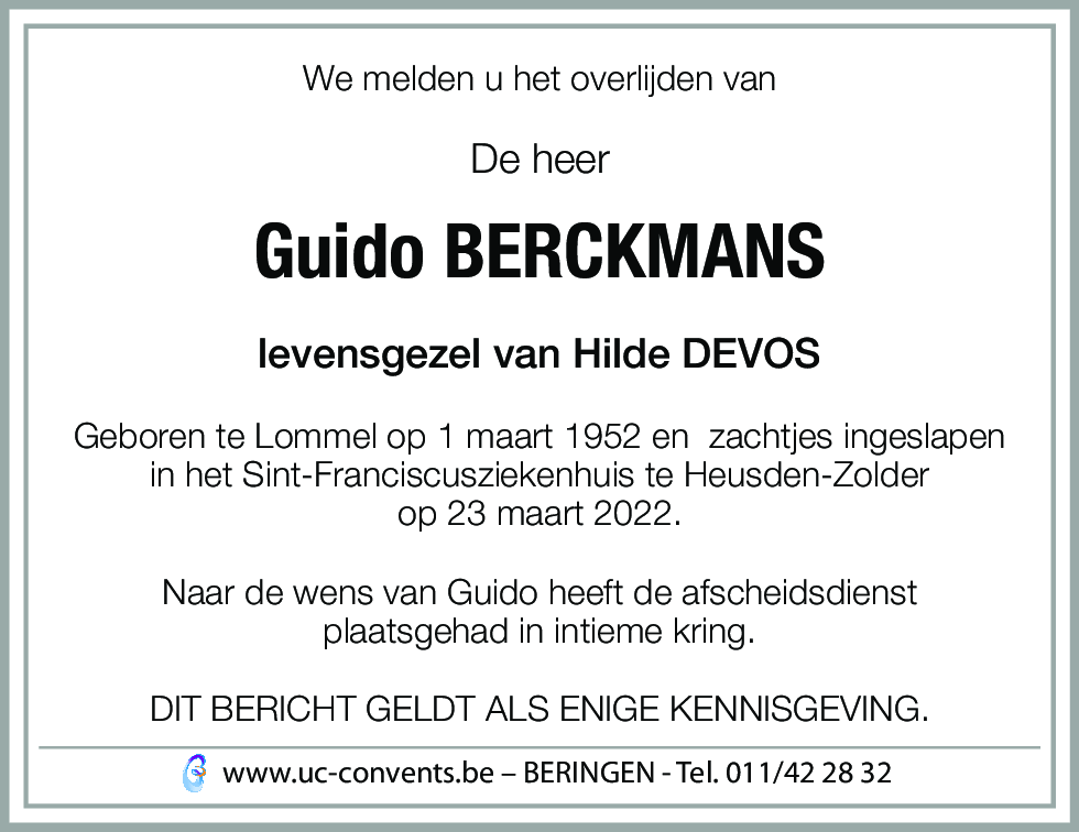 Guido Berckmans