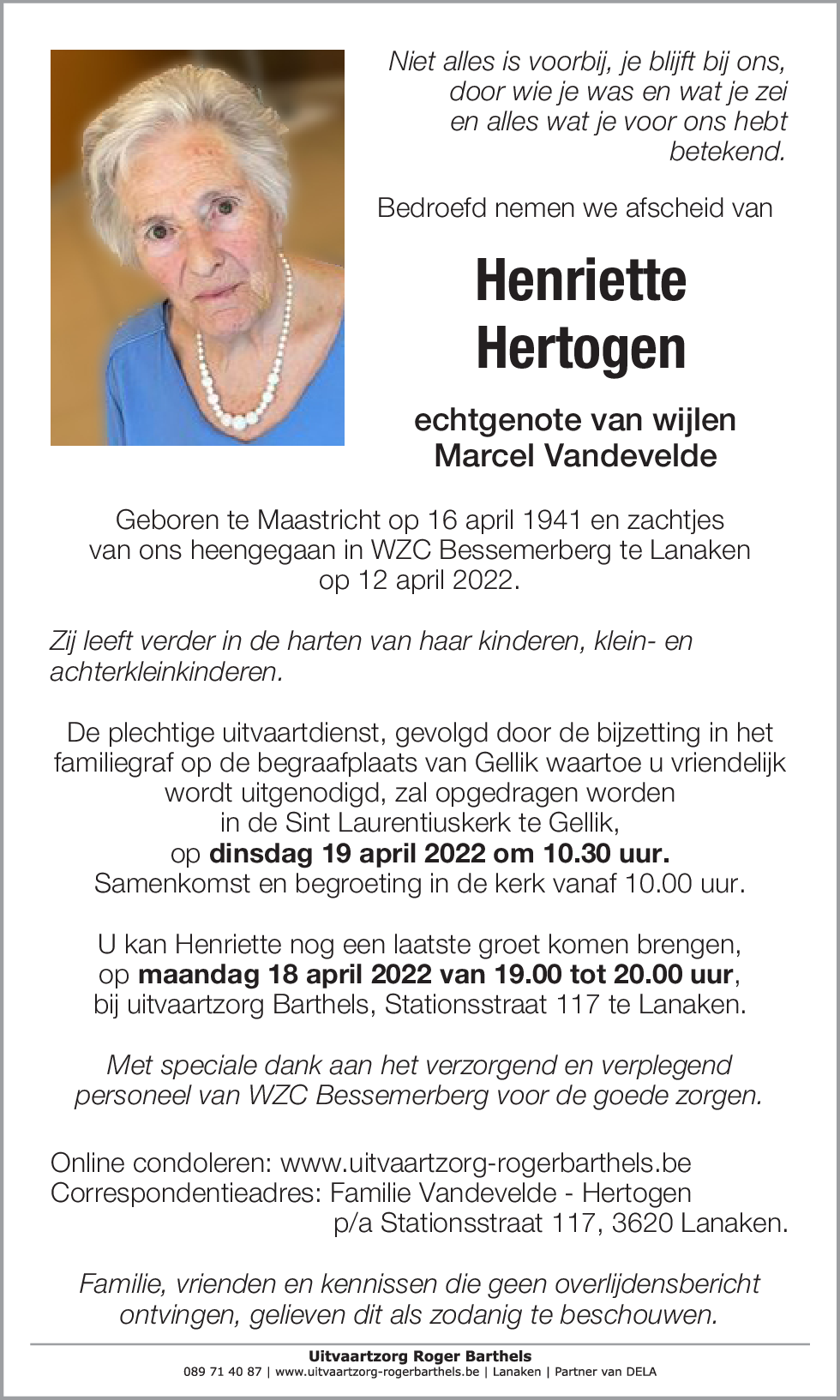 Henriette Hertogen