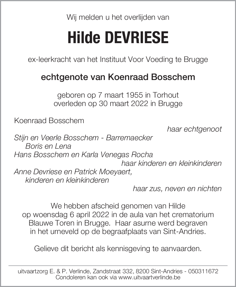 Hilde Devriese