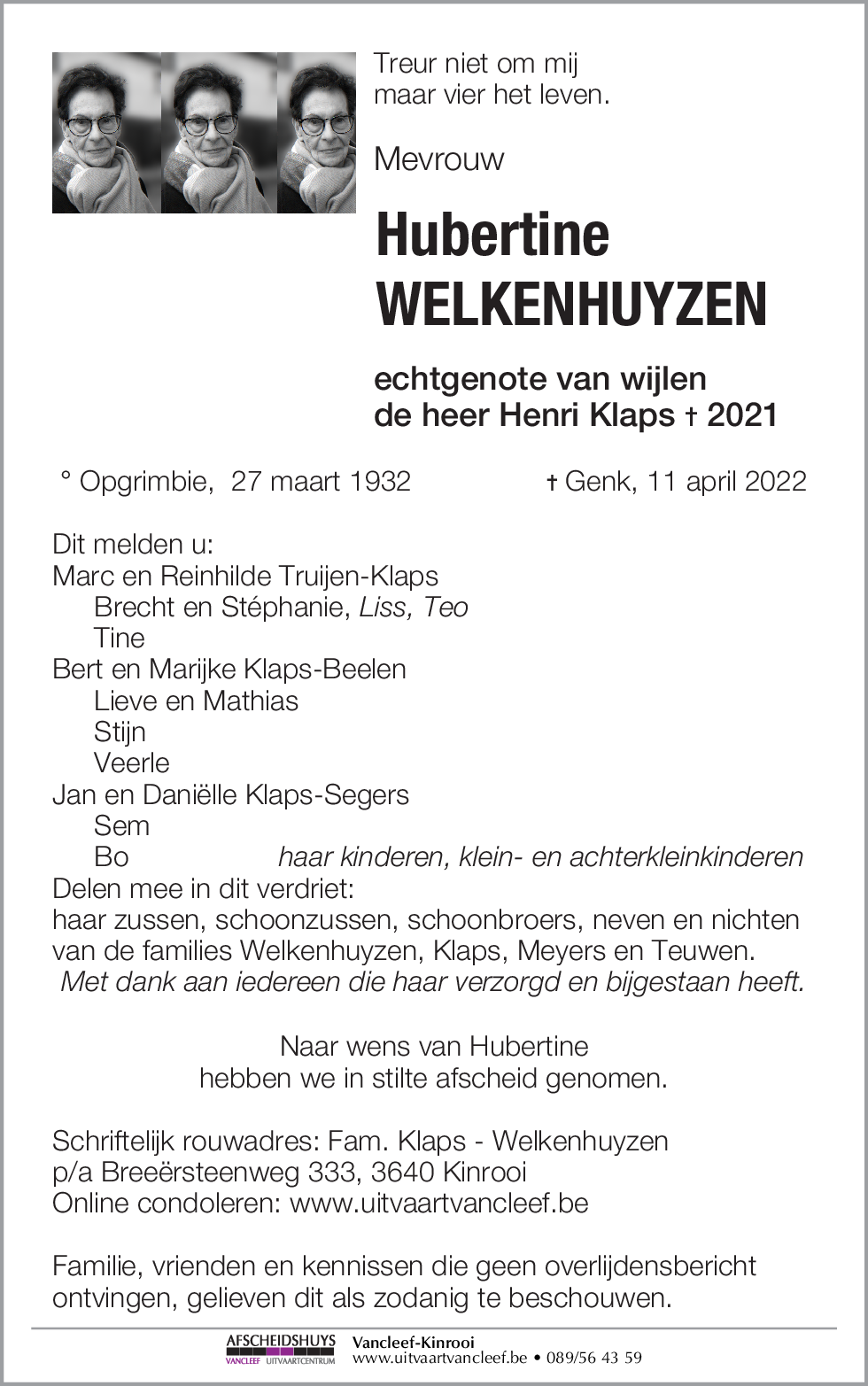 Hubertine Welkenhuyzen