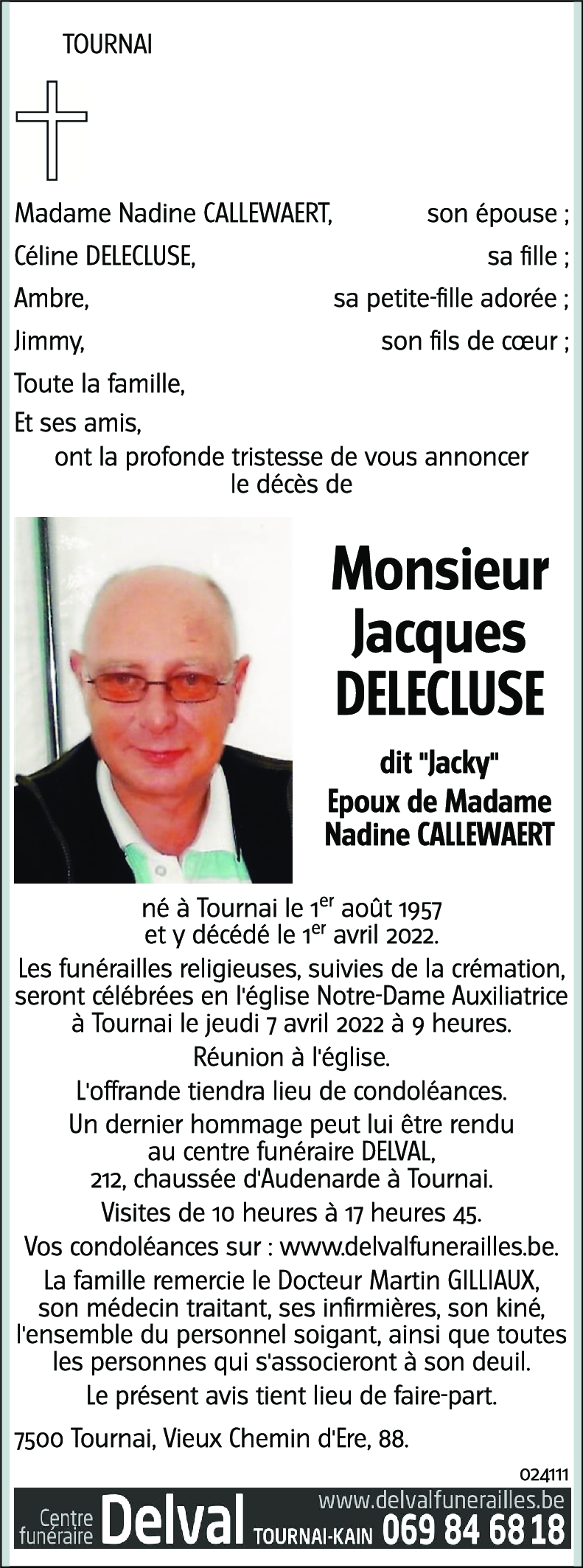JACQUES DELECLUSE