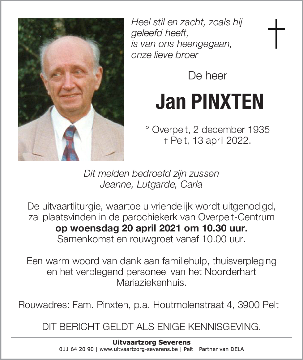 Jan Pinxten