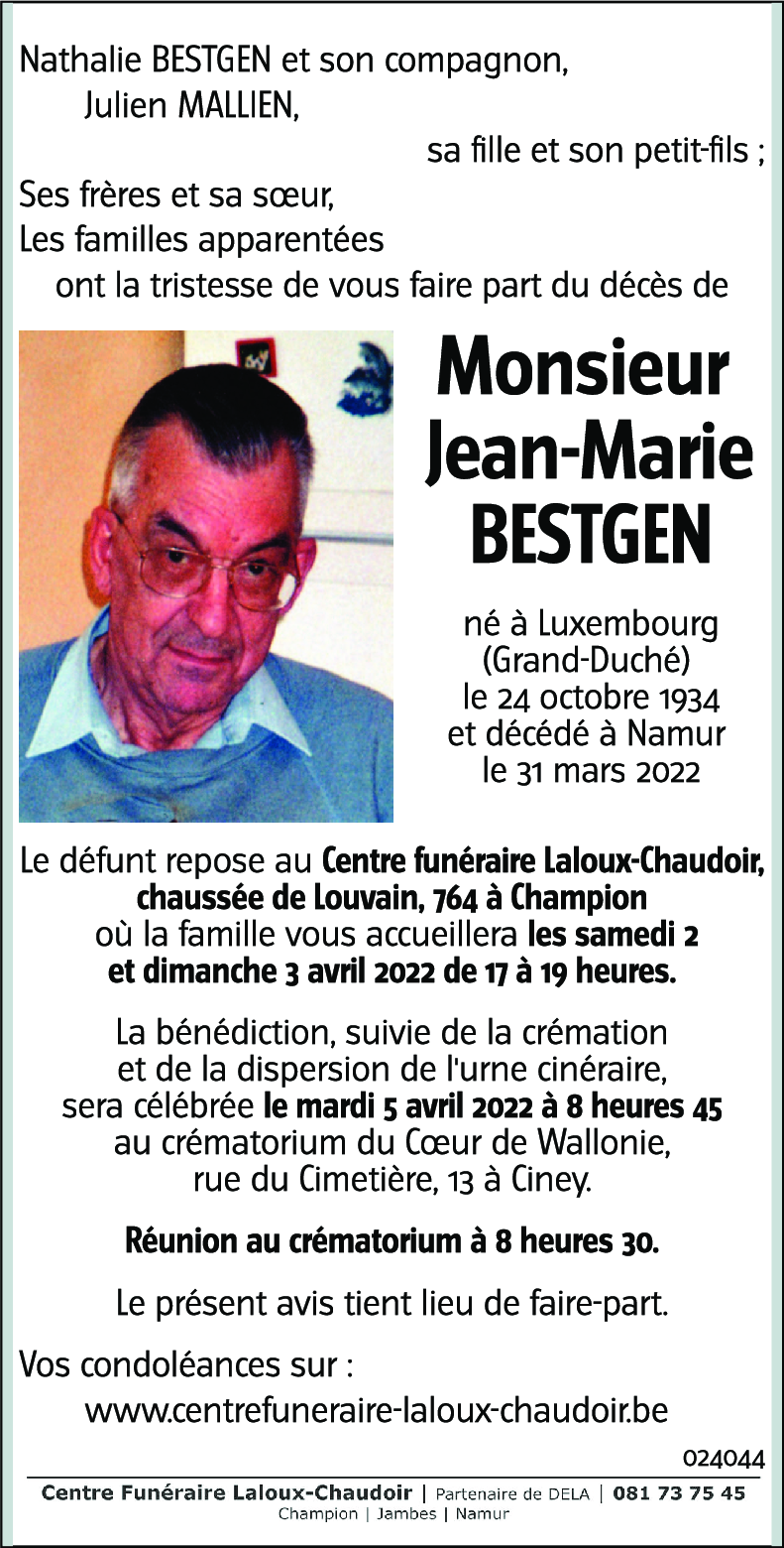 Jean-Marie BESTGEN