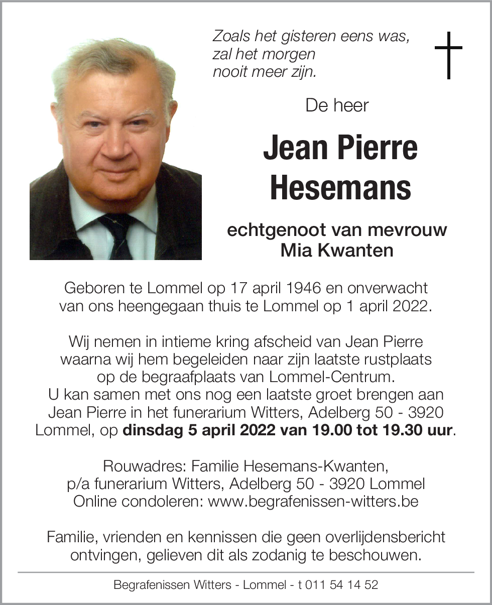 Jean Pierre Hesemans