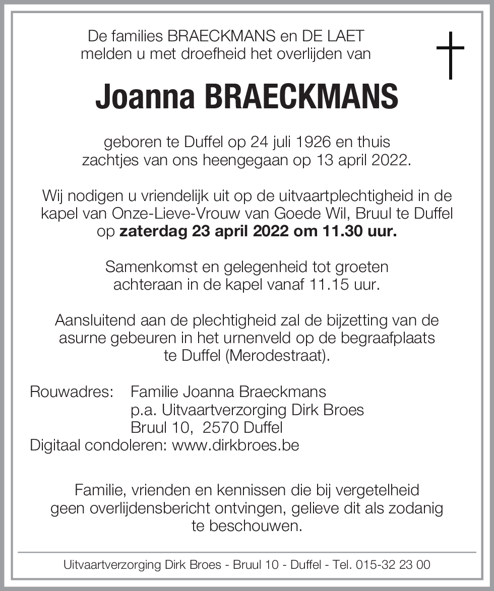 Joanna Braeckmans