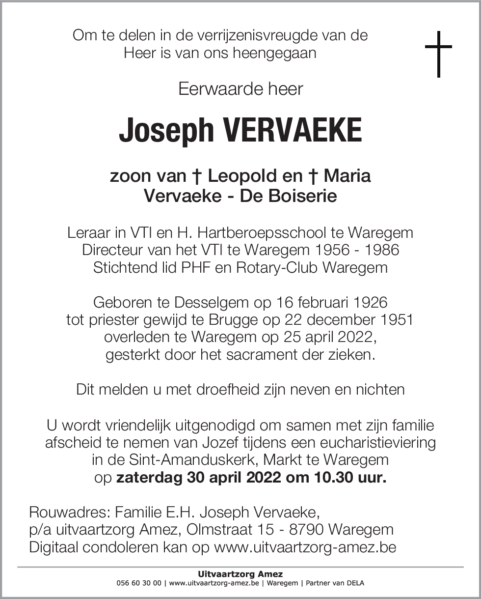 Joseph Vervaeke