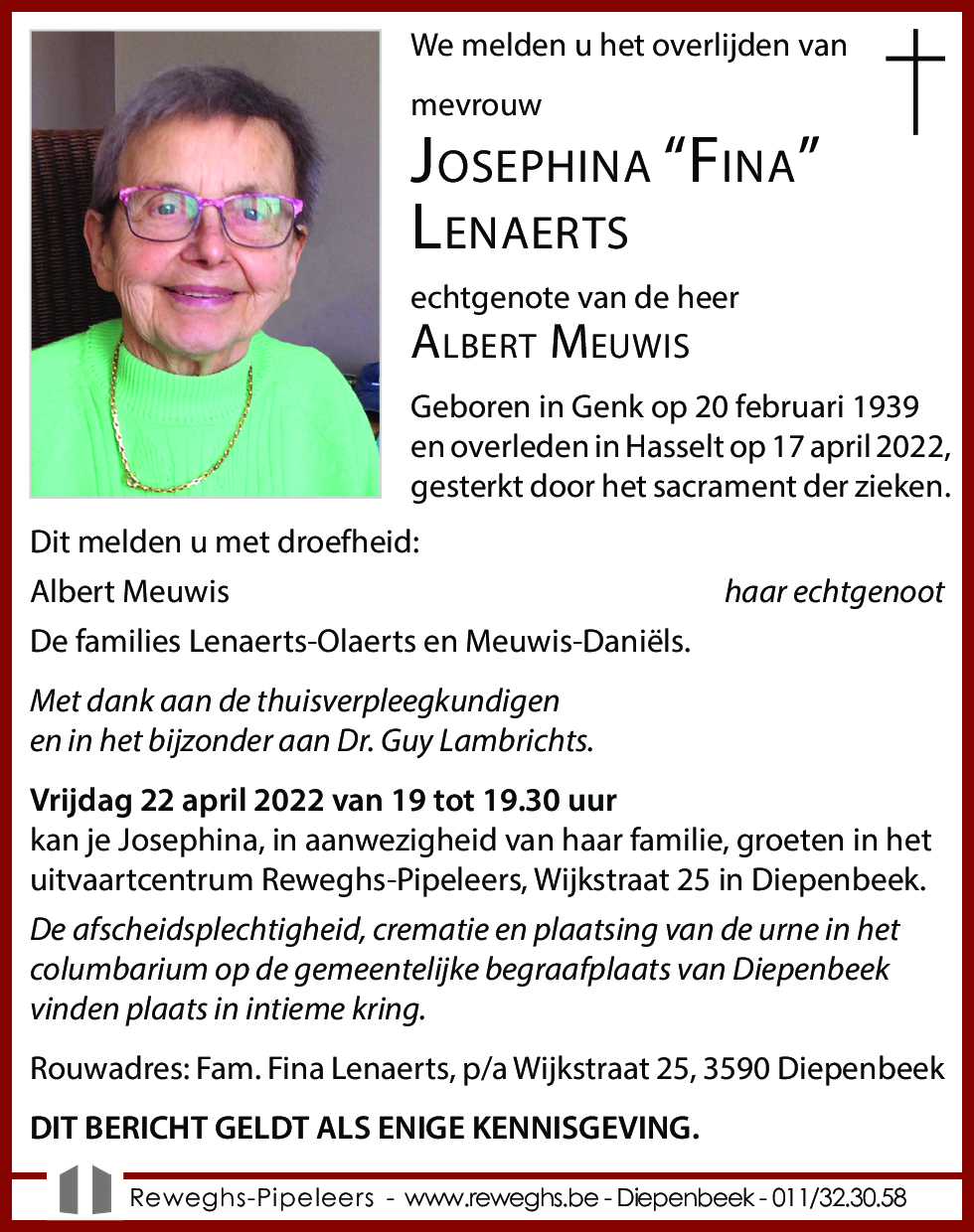 Josephina Lenaerts