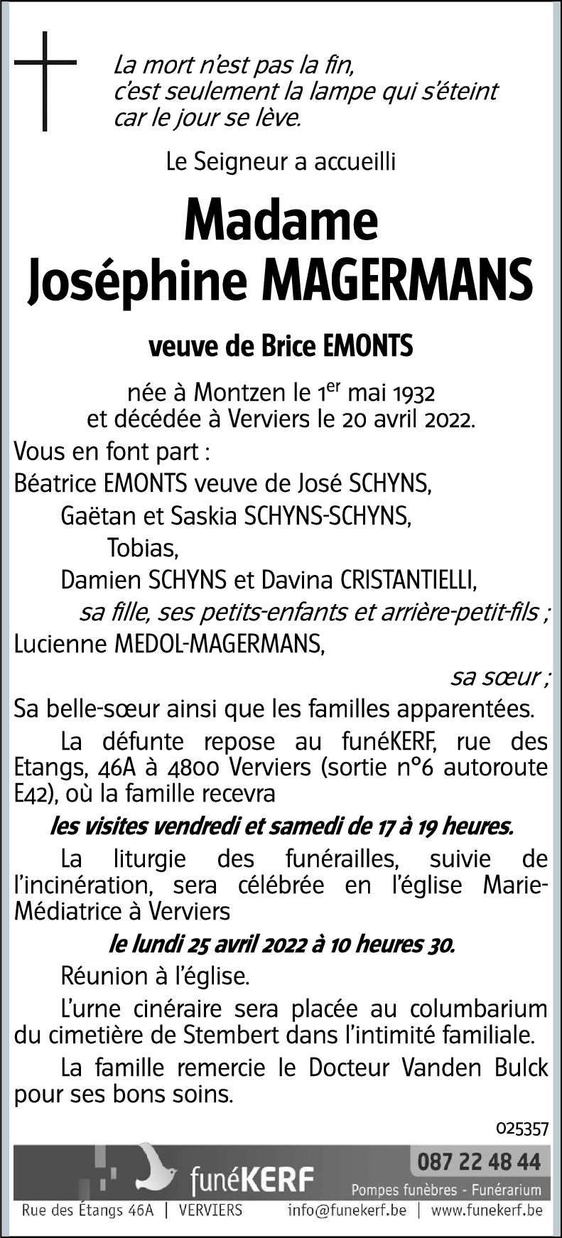 Joséphine MAGERMANS
