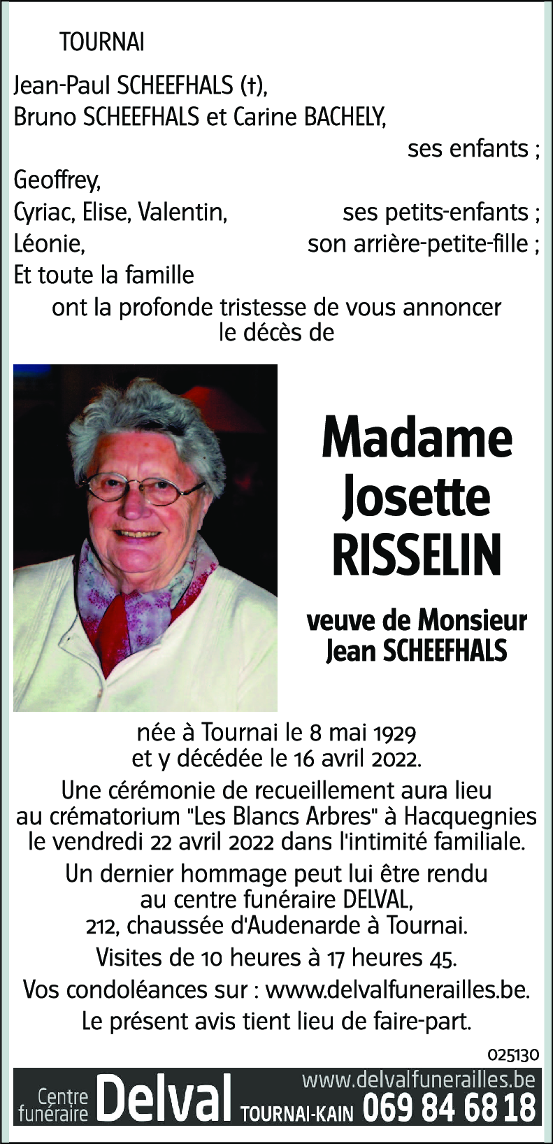 Josette RISSELIN