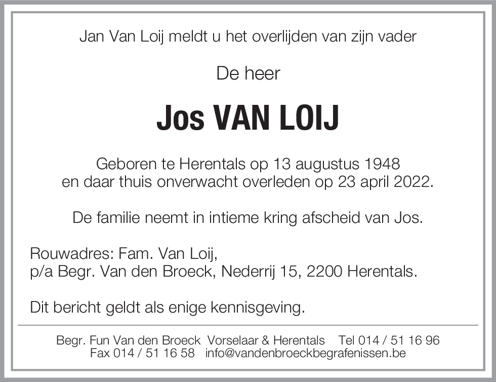 Jozef Van Loij