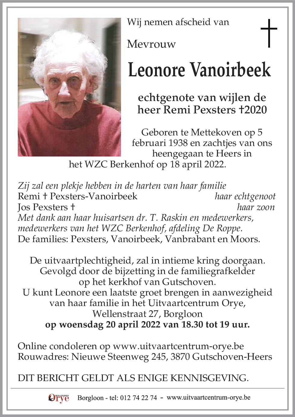 Leonore Vanoirbeek