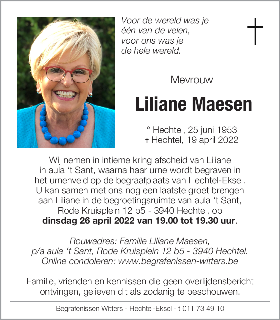 Liliane Maesen