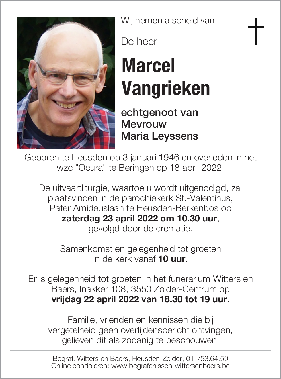 Marcel Vangrieken