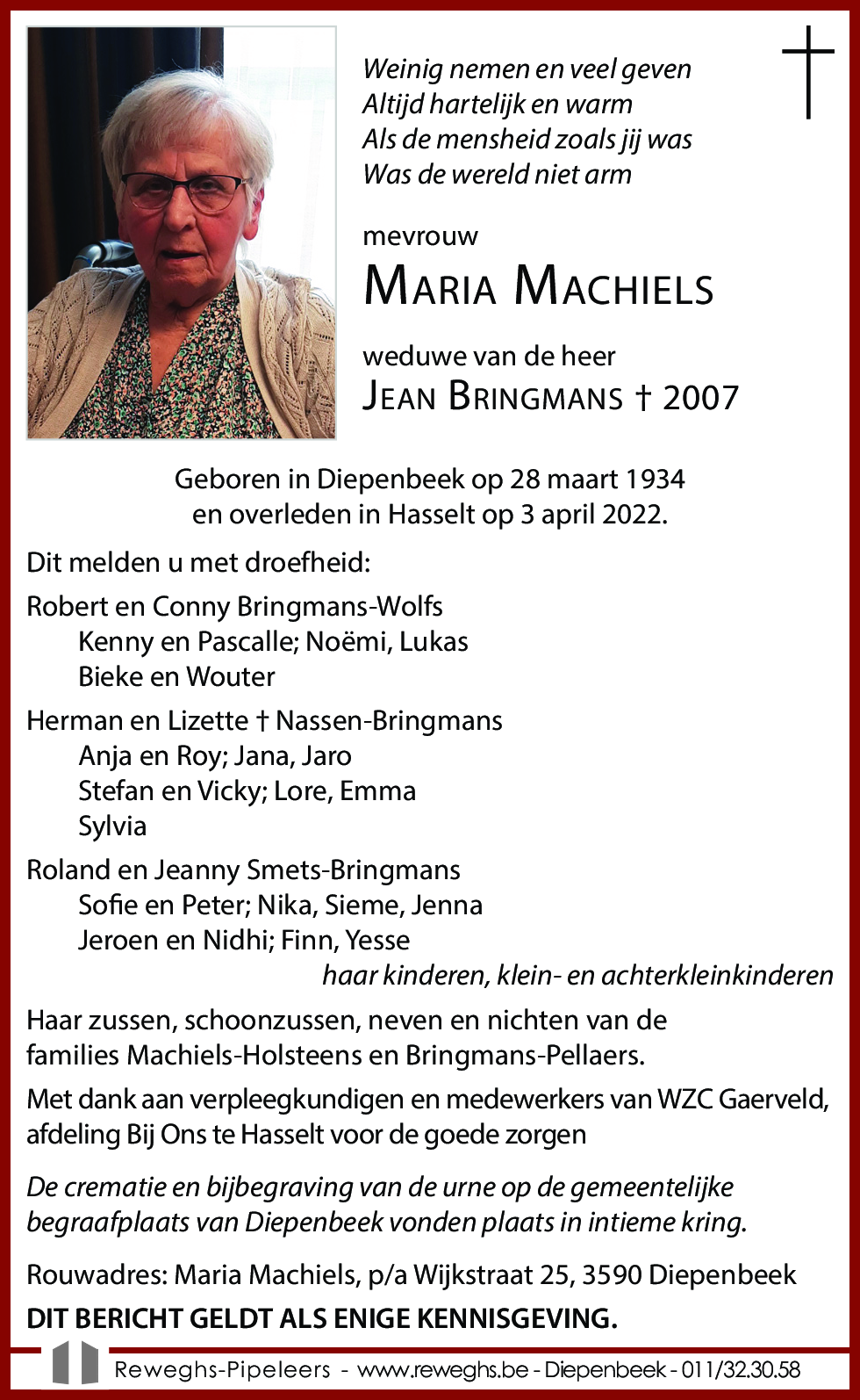 Maria Machiels