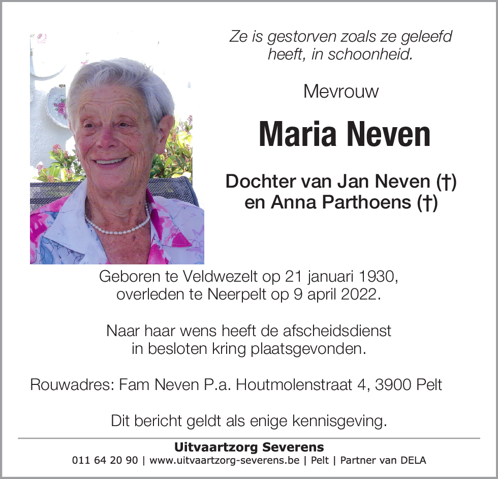 Maria Neven