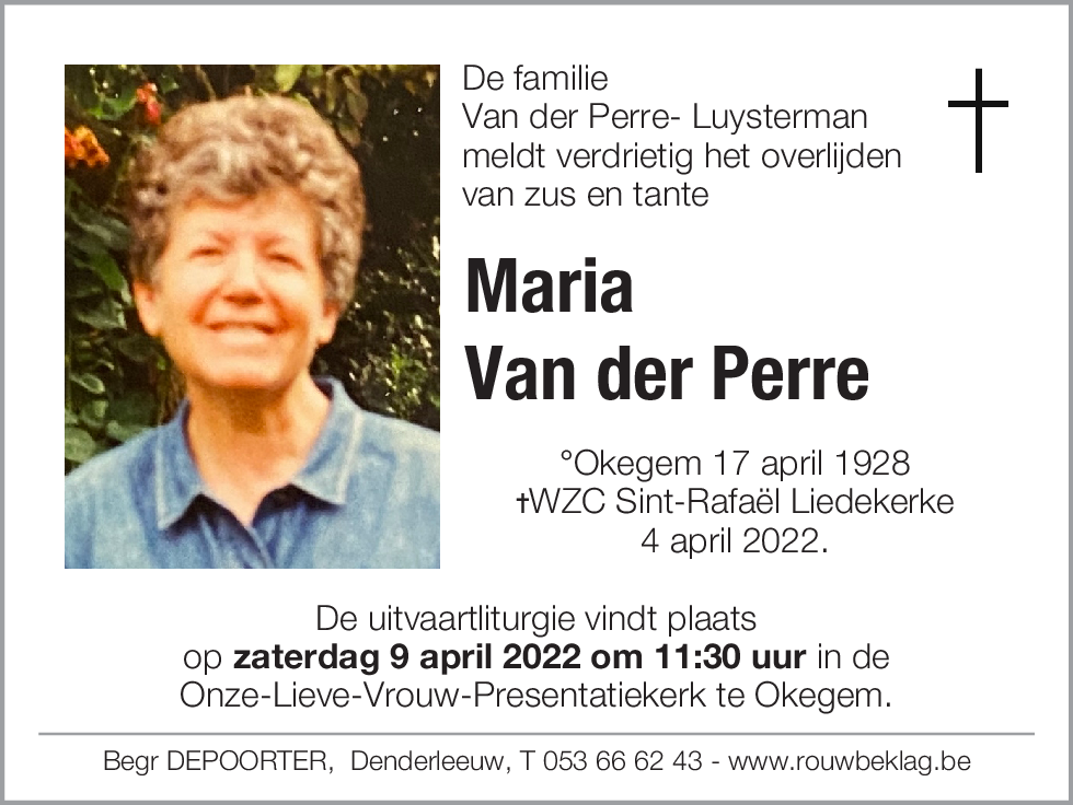 Maria Van der Perre