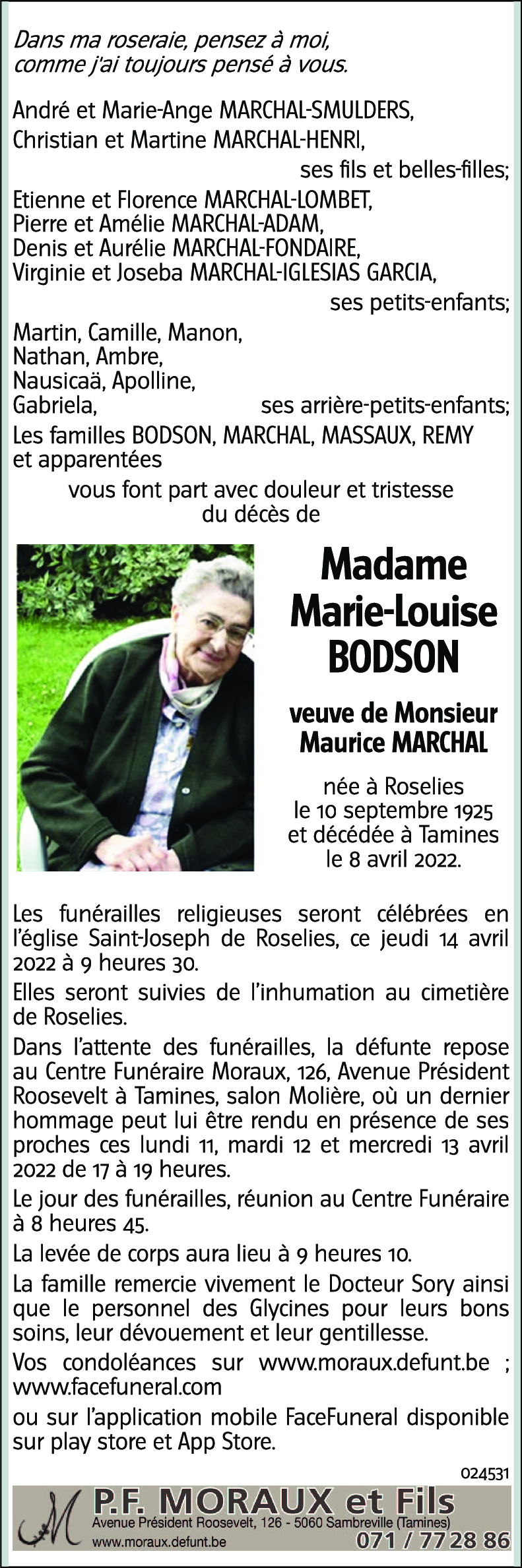 Marie-Louise Bodson