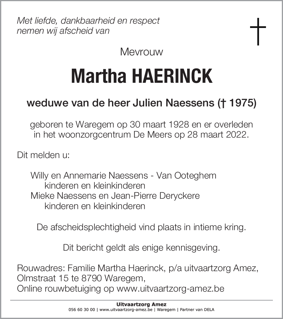 Martha Haerinck