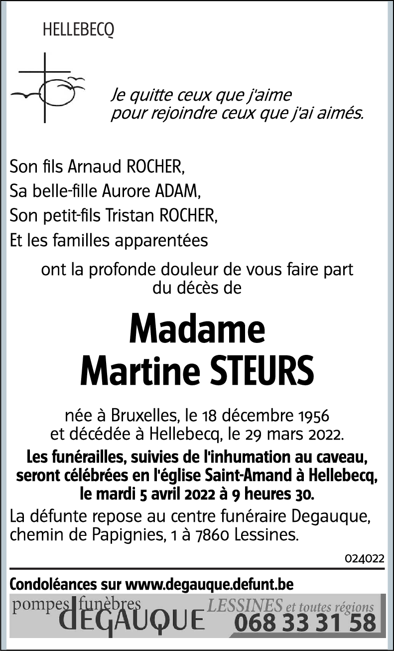 Martine STEURS