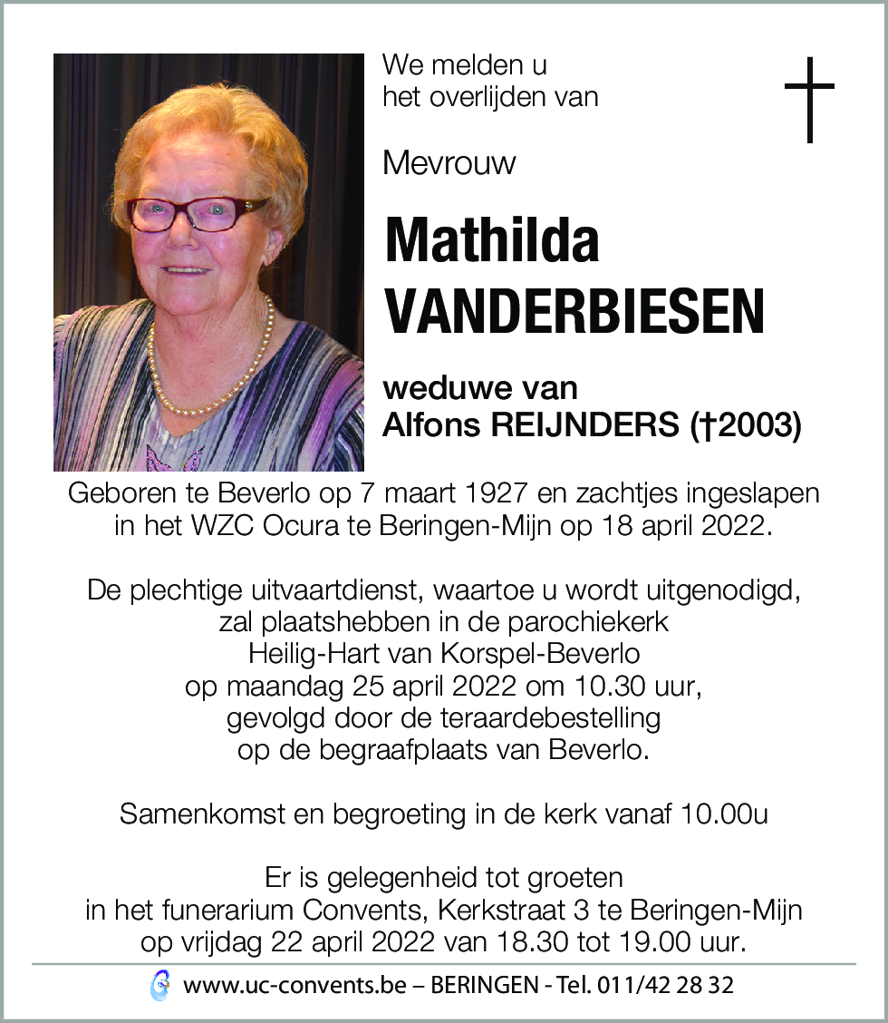Mathilda Vanderbiesen