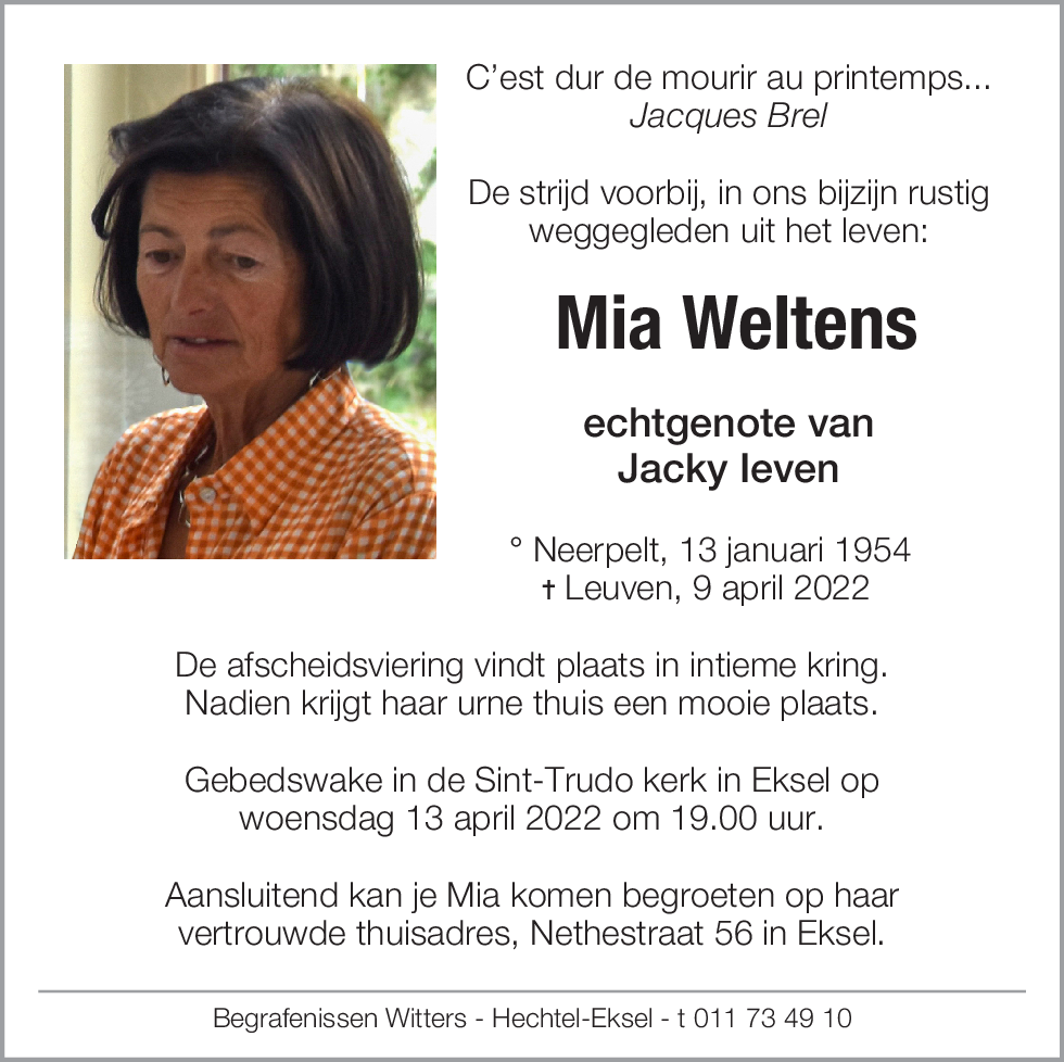 Mia Weltens
