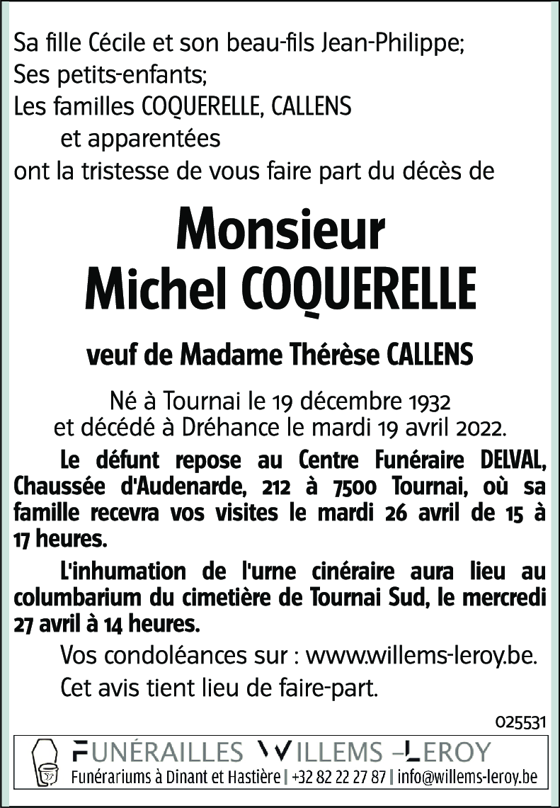 Michel COQUERELLE