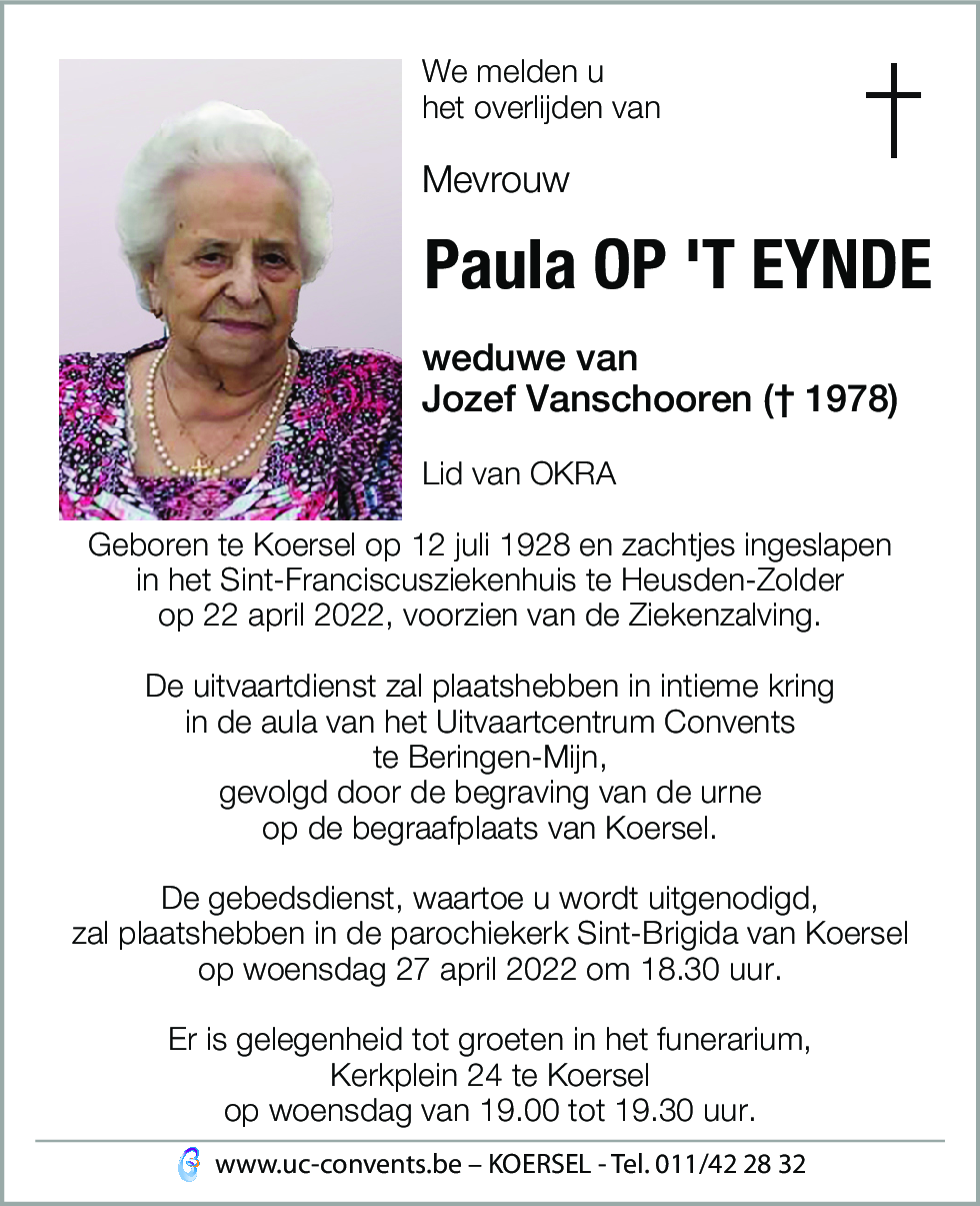 Paula Op 't Eynde