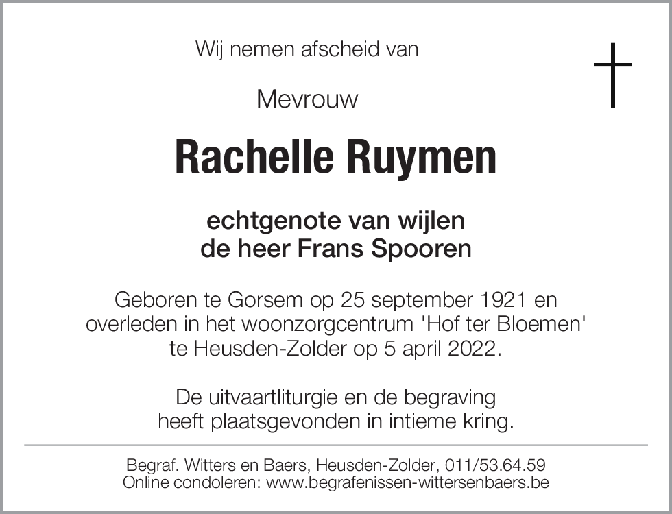 Rachelle Ruymen