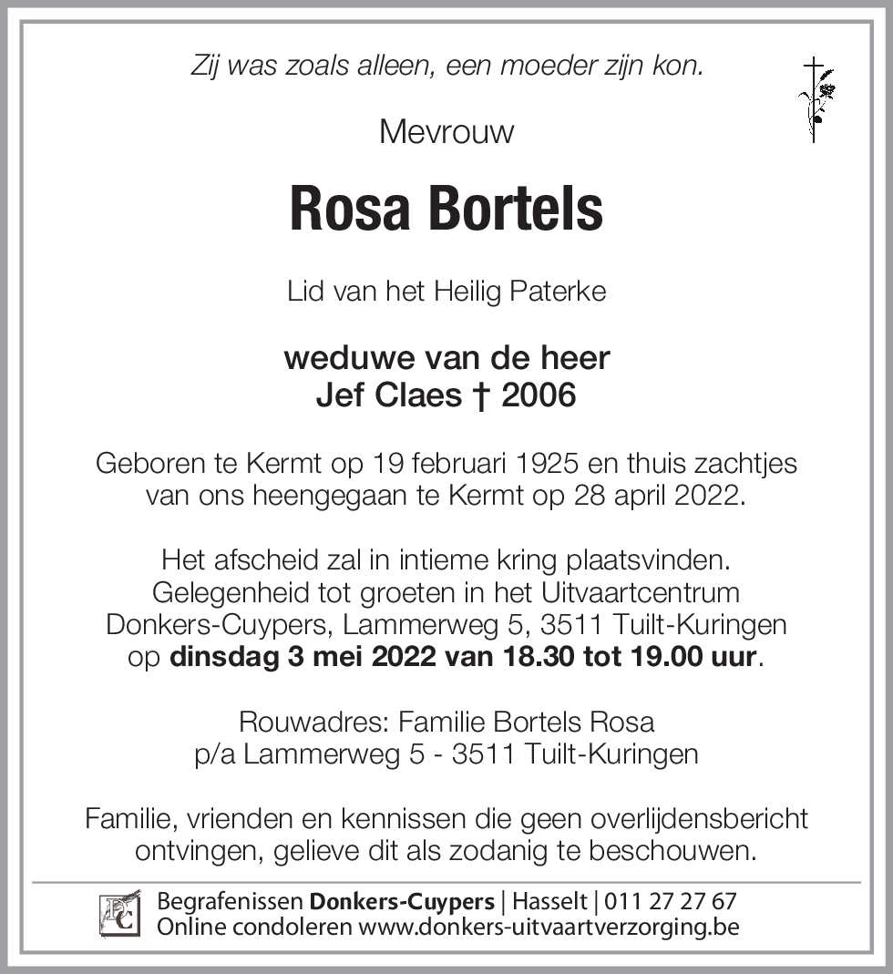 Rosa Bortels