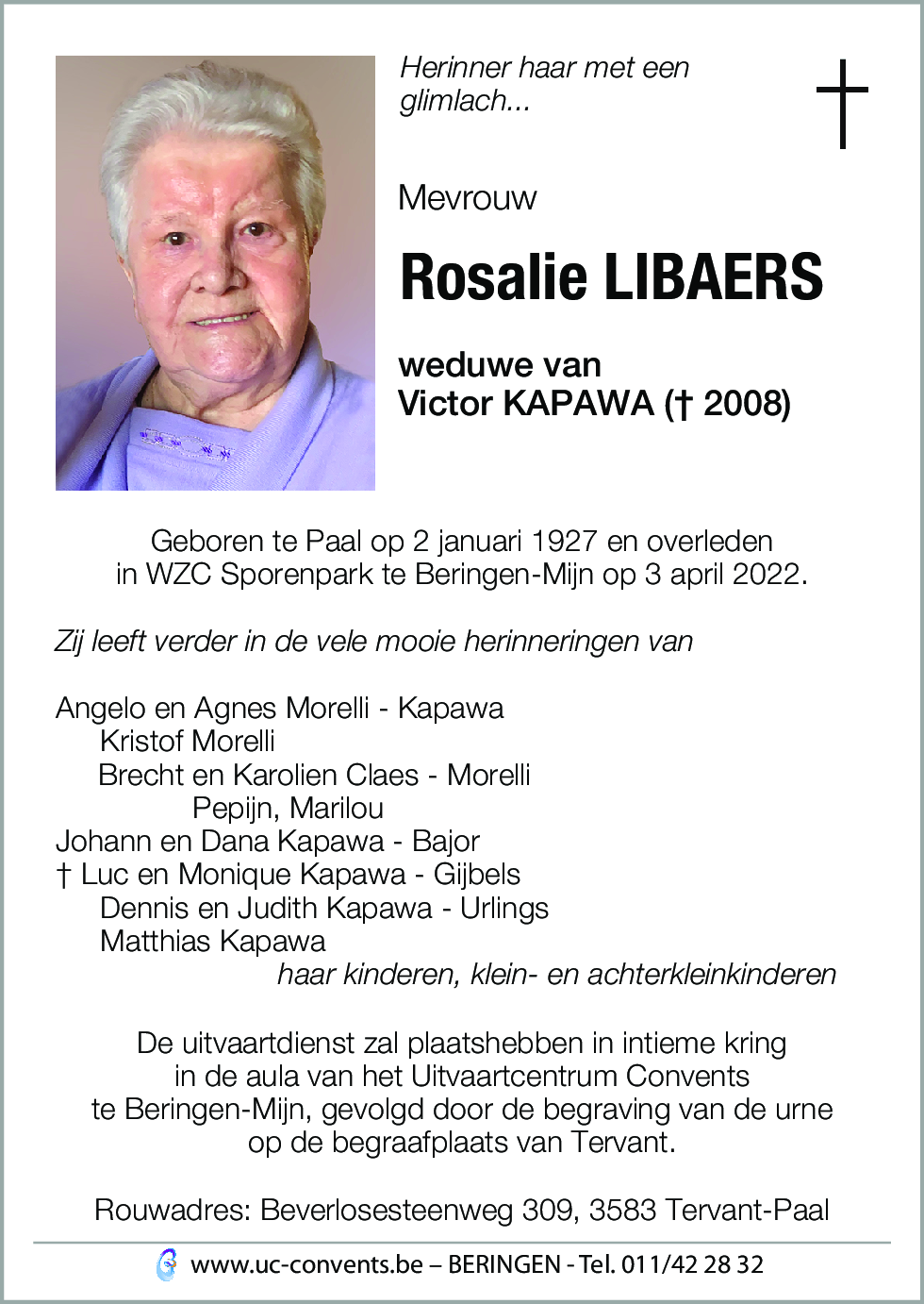 Rosalie Libaers