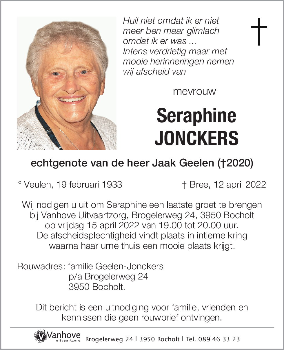 Seraphine Jonckers