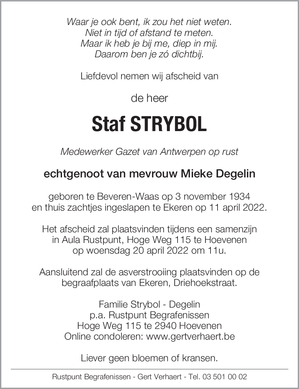 Staf Strybol