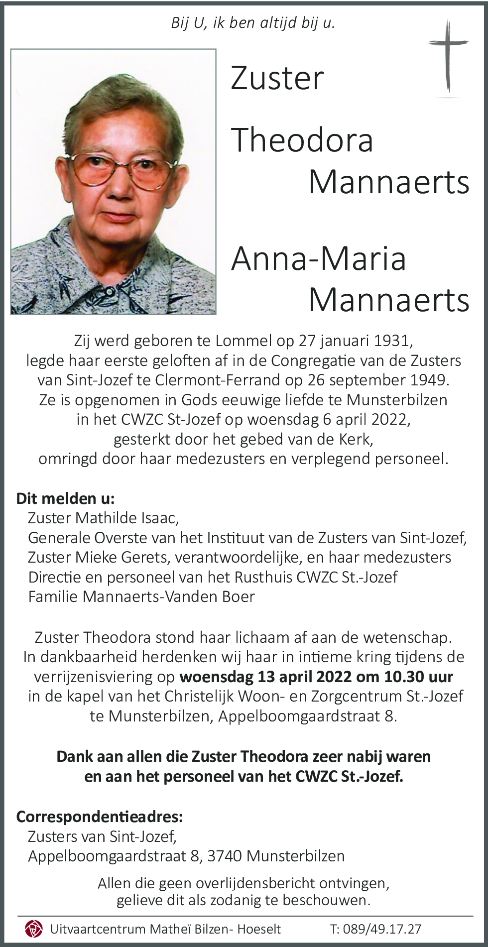 Theodora Anna Mannaerts