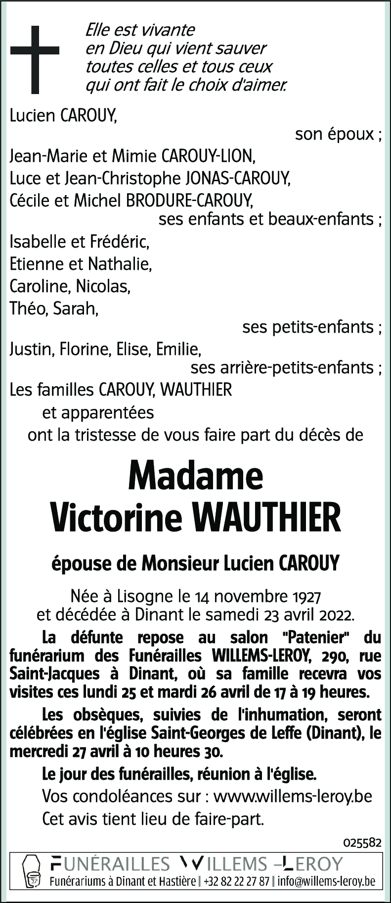 Victorine WAUTHIER