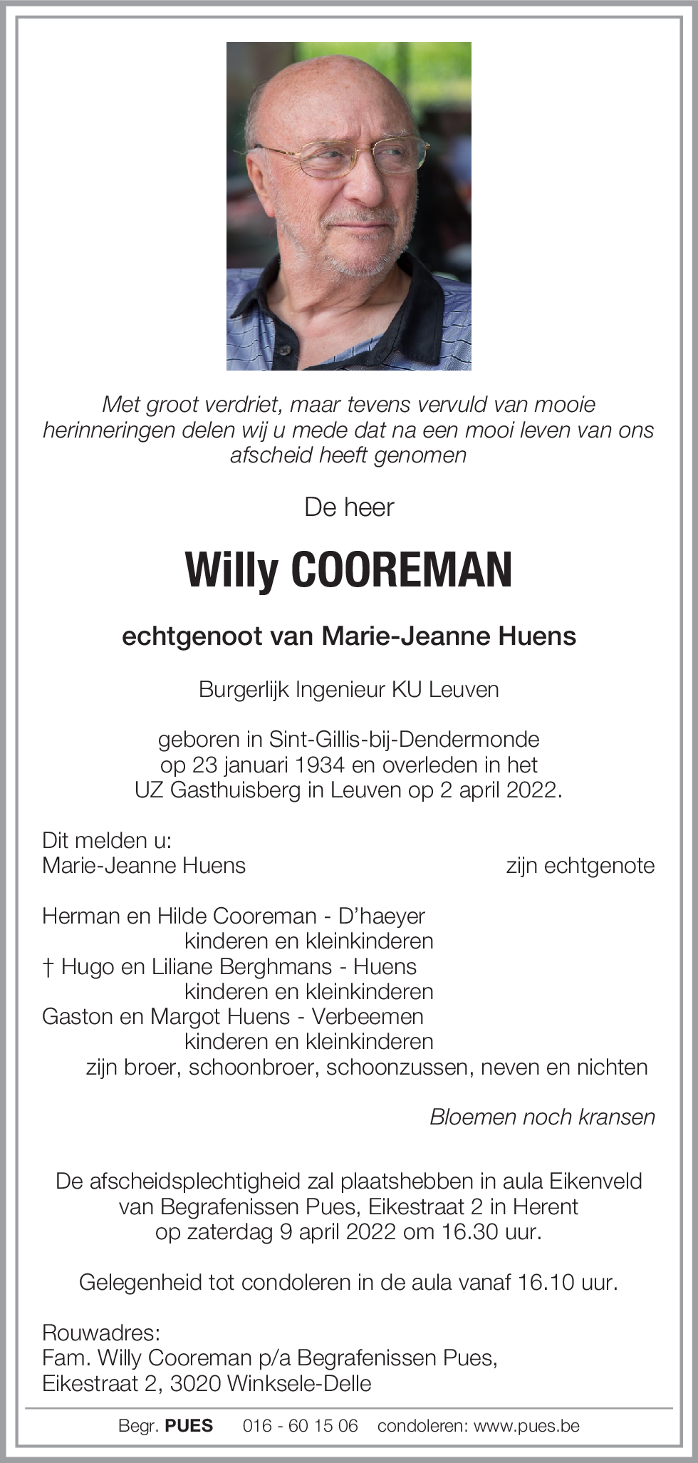 Willy Cooreman