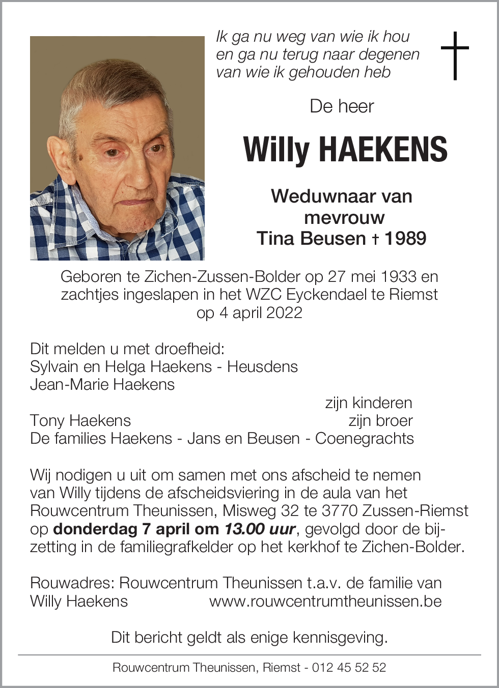 Willy Haekens