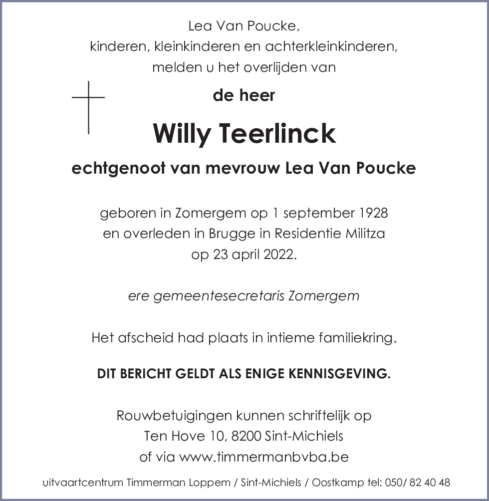 Willy Teerlinck