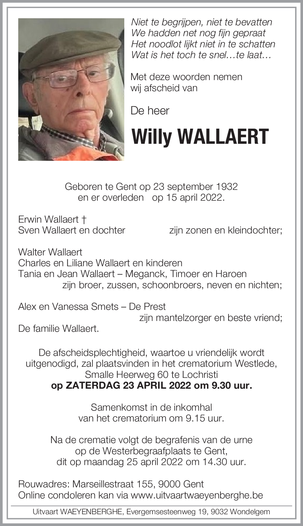 Willy Wallaert